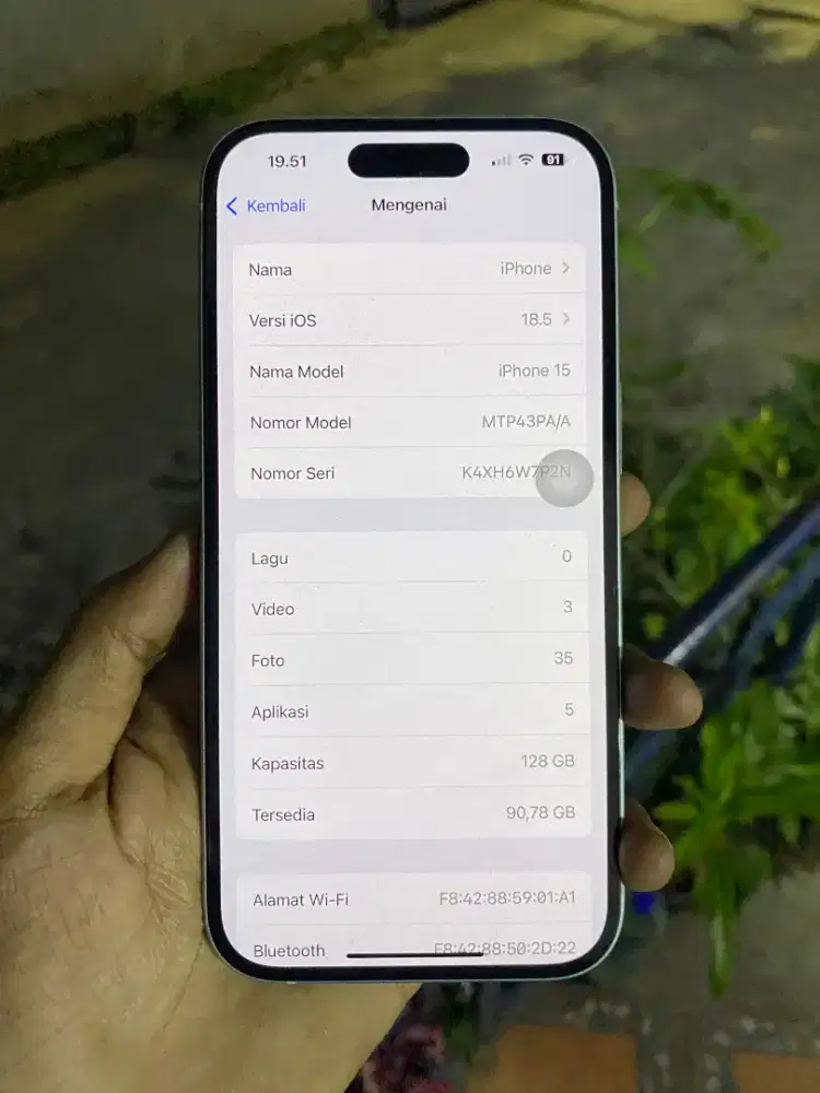 iPhone 15 basic 128