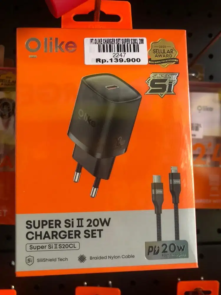 PT. OLIKE CHARGER SET SUPER S20CL 20W | ATLANTIS DAHSYAT