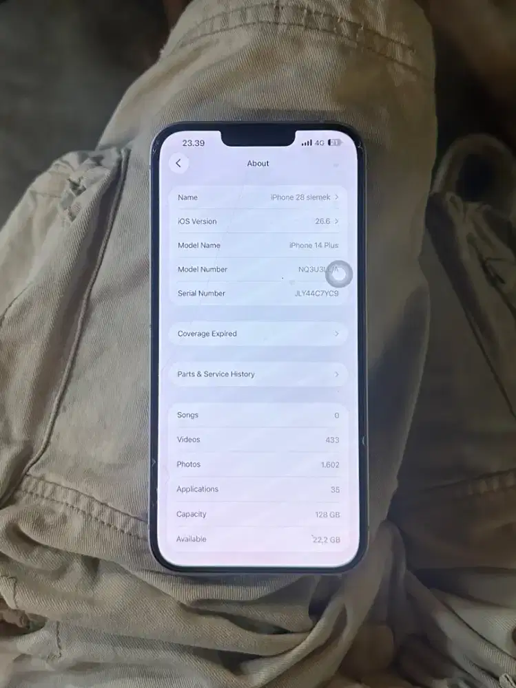 iPhone 14 plus 128