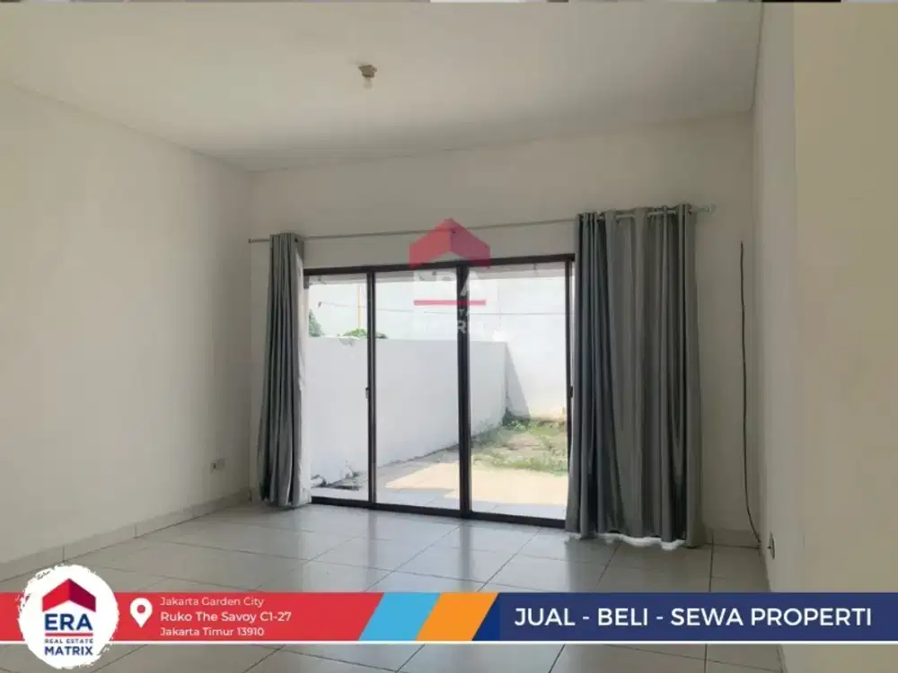 Rumah Cluster Zebrina Bagus 9x19 Jakarta Garden City Cakung