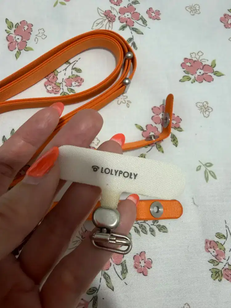 For Sale Tali /Kalung HP Orange Loli Poly Original