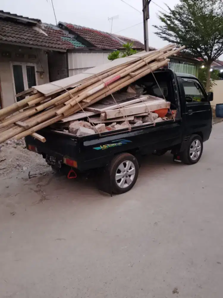 angkutan sampah proyek