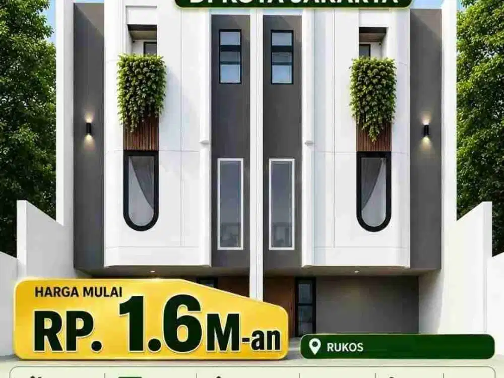 Jual Kosan Baru  Di Utan Kayu Matraman Jakarta Timur (6 kamar+ 6 KM)