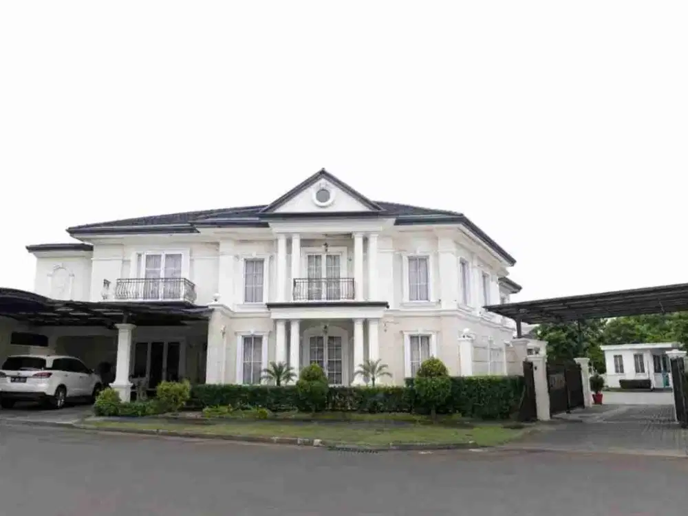 Rumah Hoek Mewah di Fountainblue Golf Residence, BSD