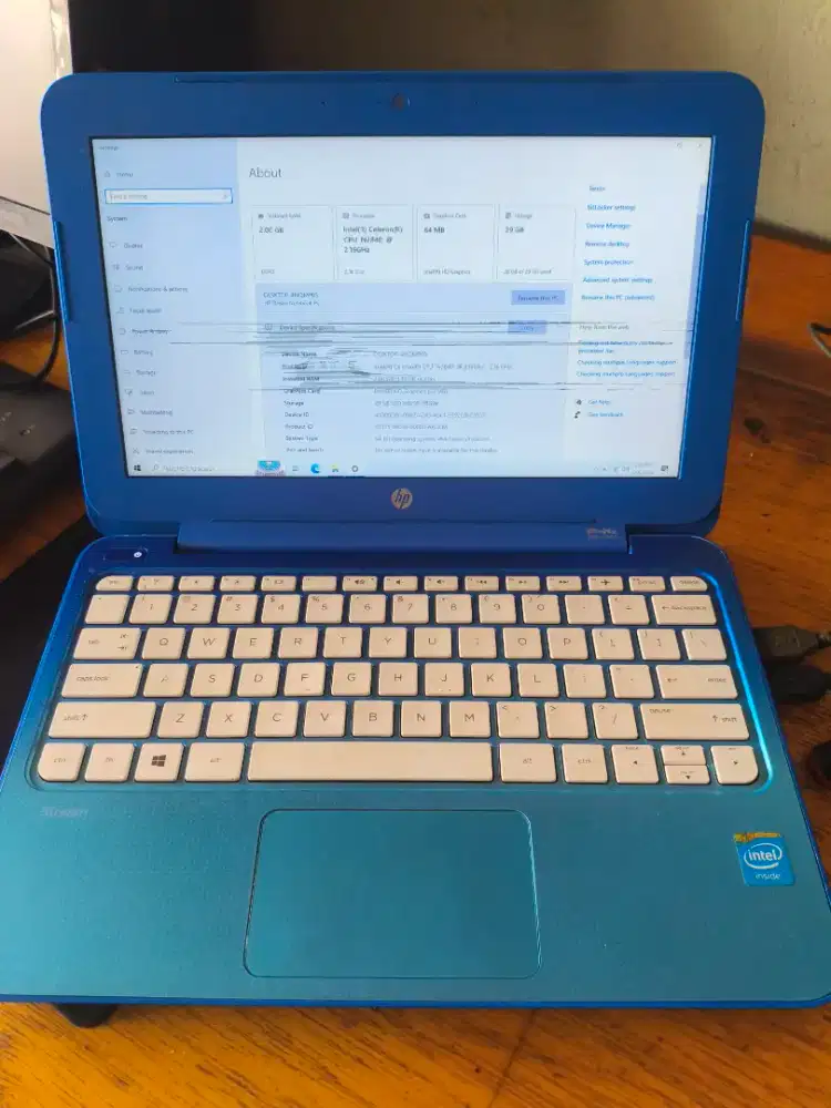 Laptop HP Stream 11 (model do16tu)