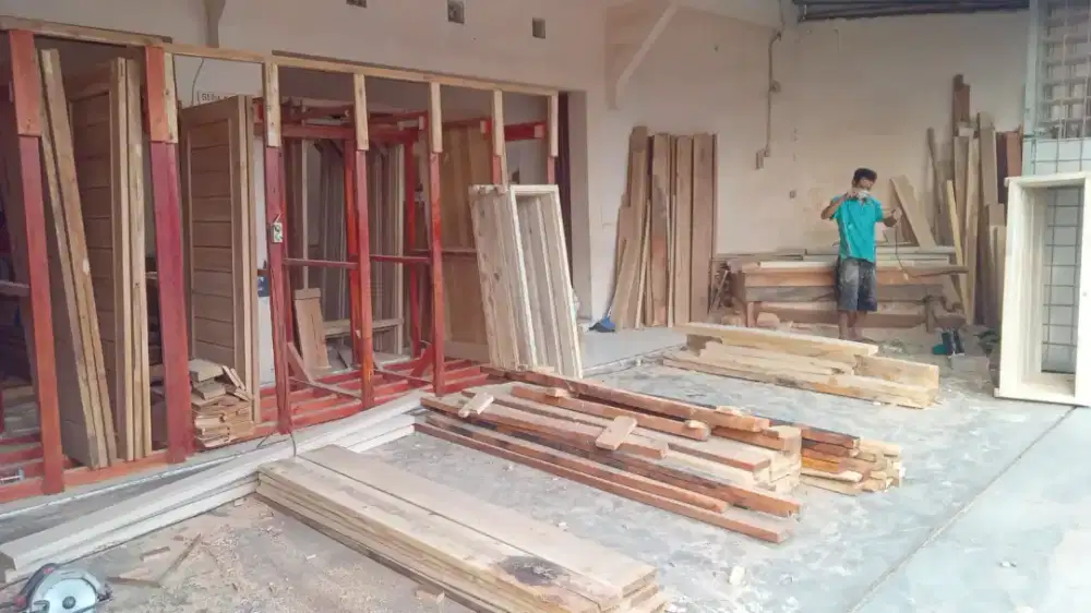 Pintu kusen jendela loster termurah bahan berkwalitas