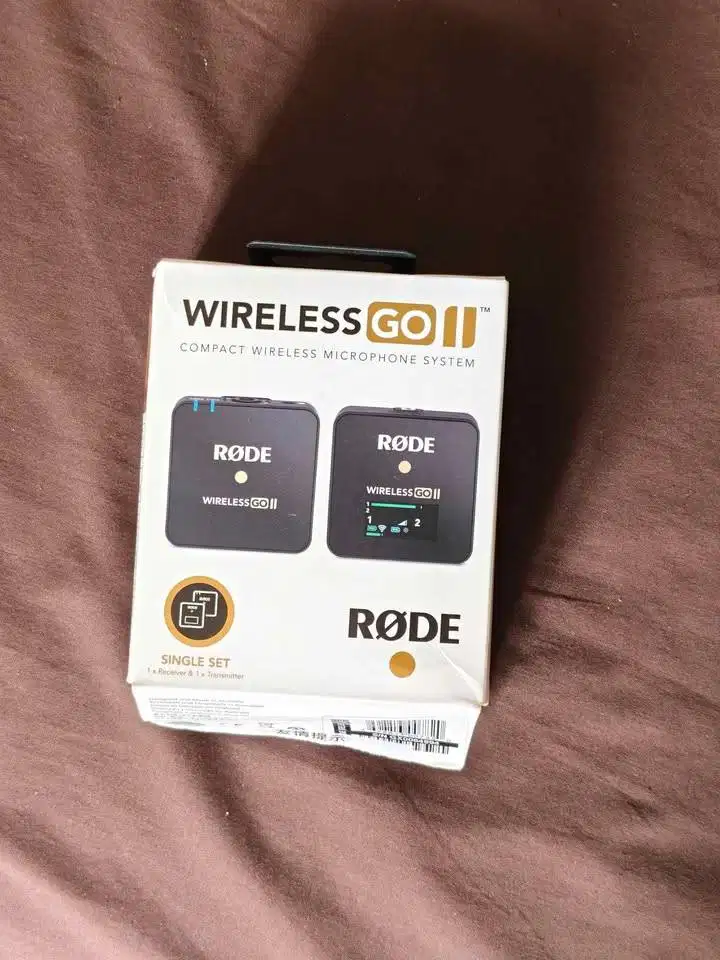RODE Wireless GO II – Professional Dual Channel Wireless Mic 2 Transmi