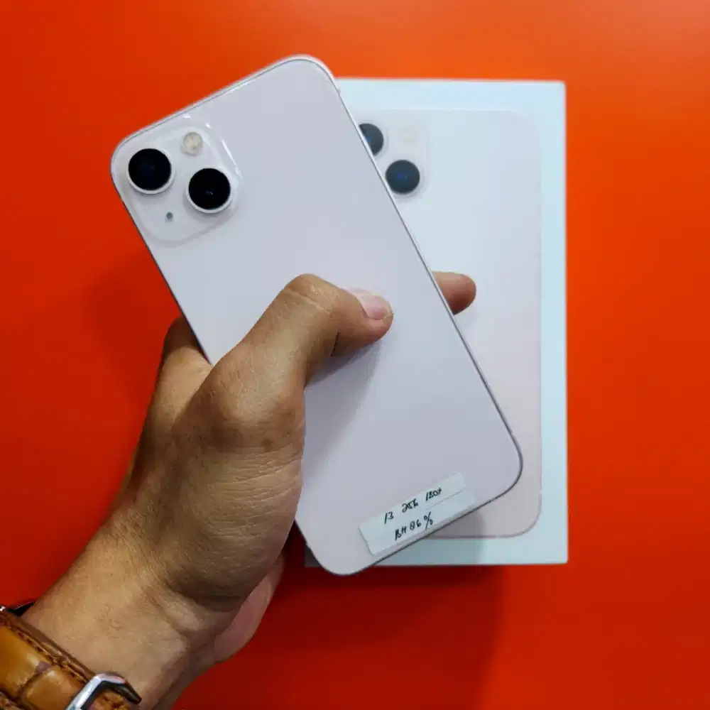 iPhone 13 basic 256gb ex iBox, Fullset Ori Free Adapter & Softcase
