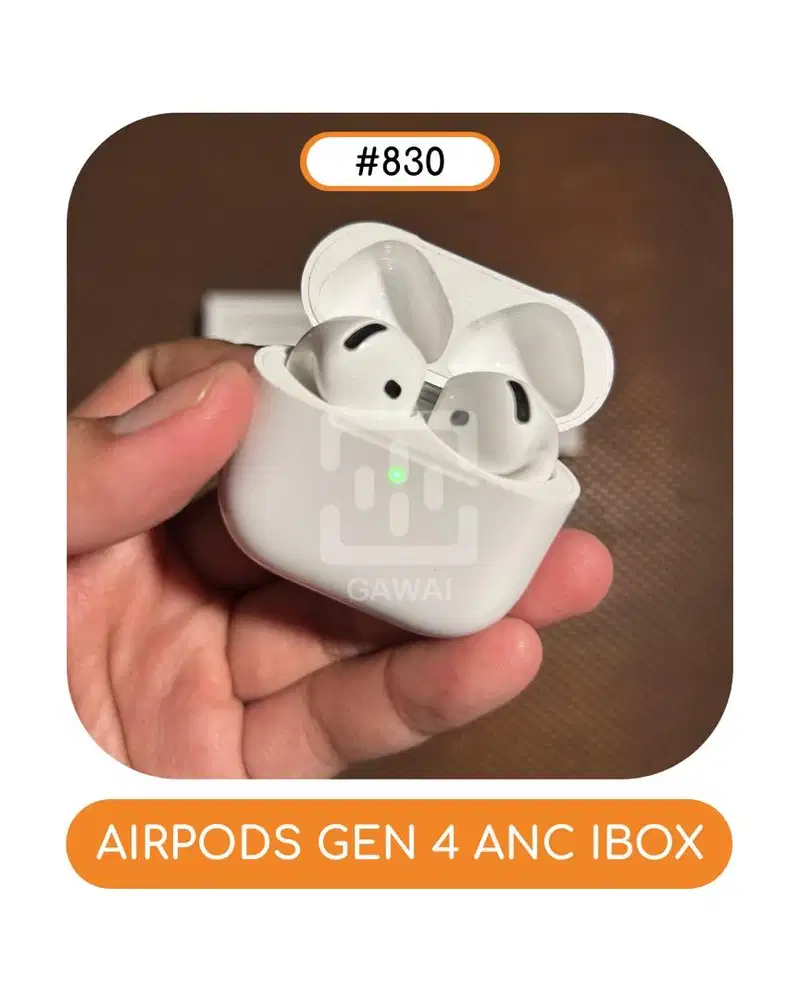 #830 Airpods Gen 4 Anc Ibox Garansi 19 June 2027