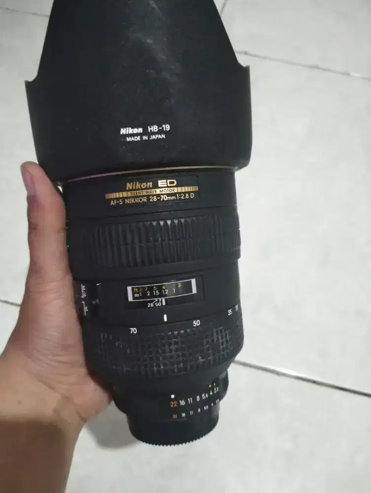 NIKON AFS 28-70MM F2.8D MINUS