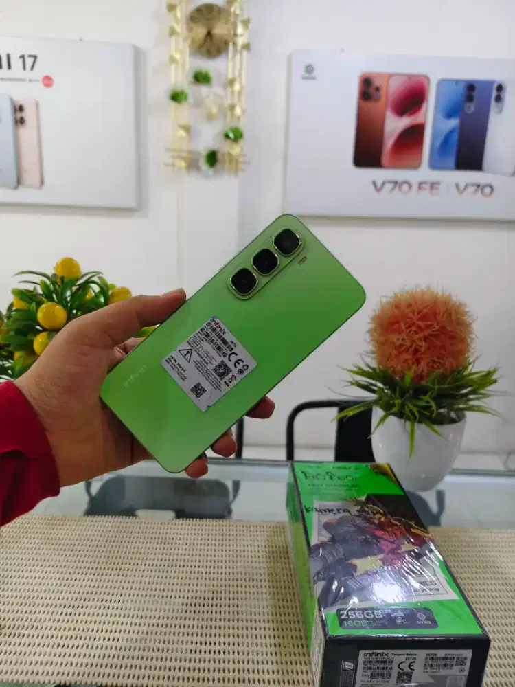 Infinix HOT 60i Ram 8+8Gb/ 256Gb Fullset Mulus Like New Bergaransi