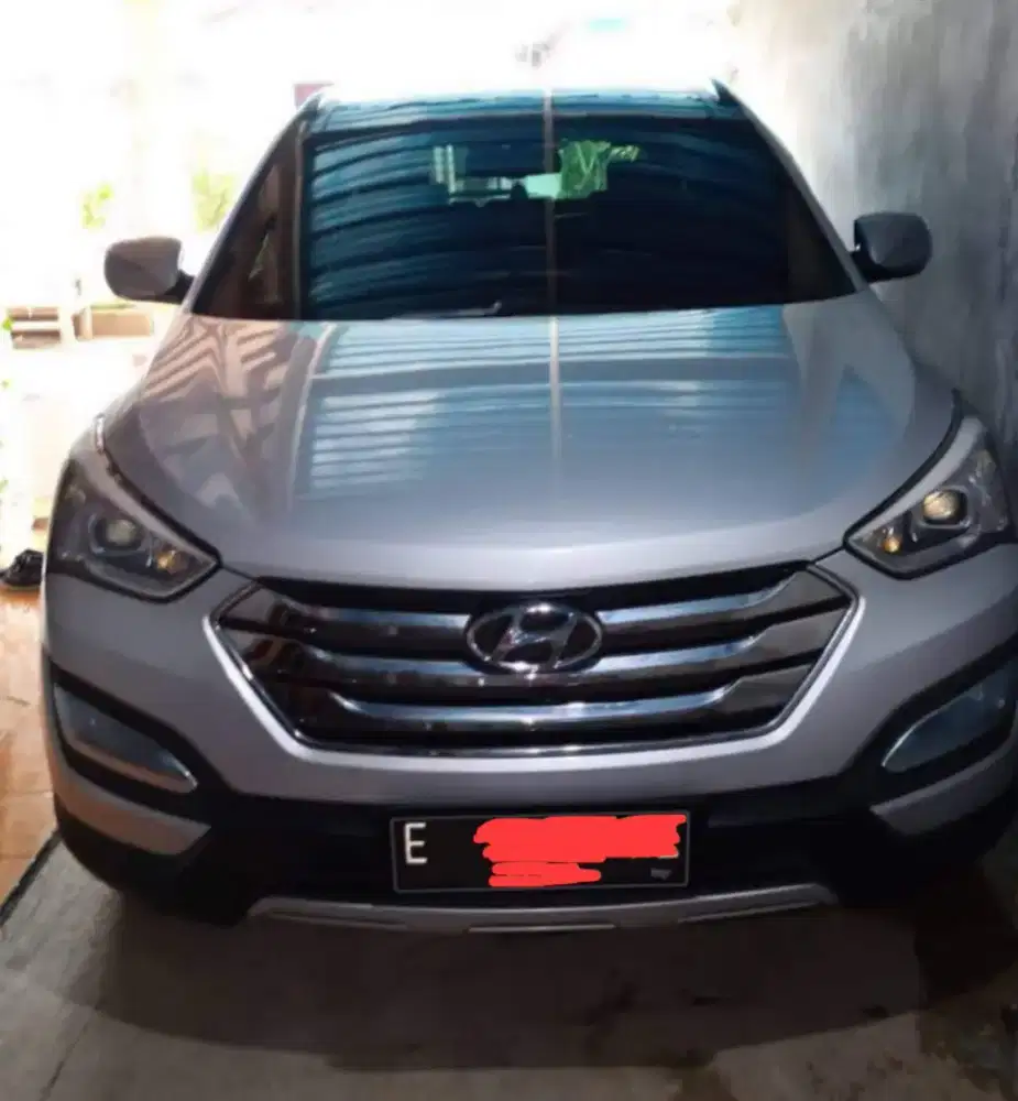 Bismillah, jual mobil, Hyundai santa Fe 2.4L bensin thn 2014 Automatic