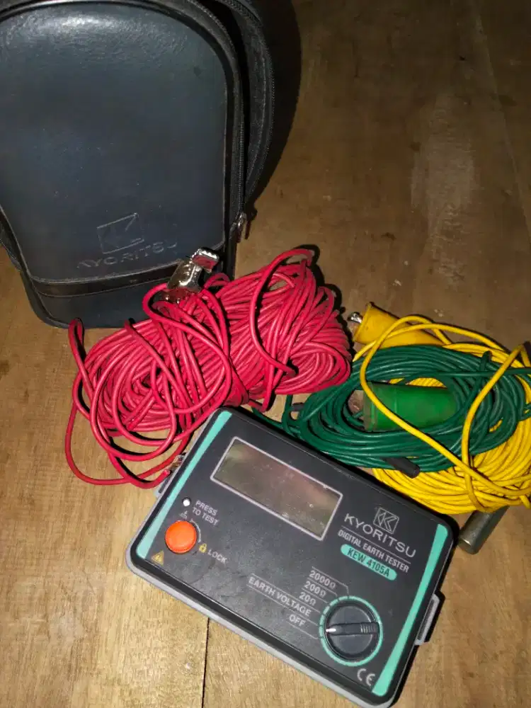 Kyoritsu KEW 4105A Digital Earth Grounding Tester