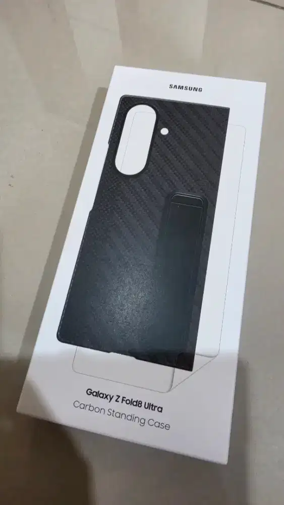 Samsung case carbon standing case z fold 8 ultra