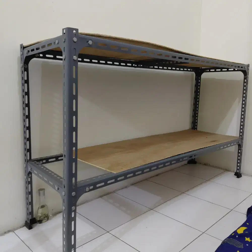 RAK BESI 2 SUSUN KUAT & KOKOH — Rp250.000