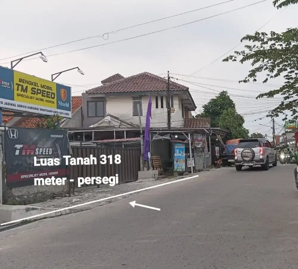 Di Jual Tanah Persegi lokasi Mampang Depok