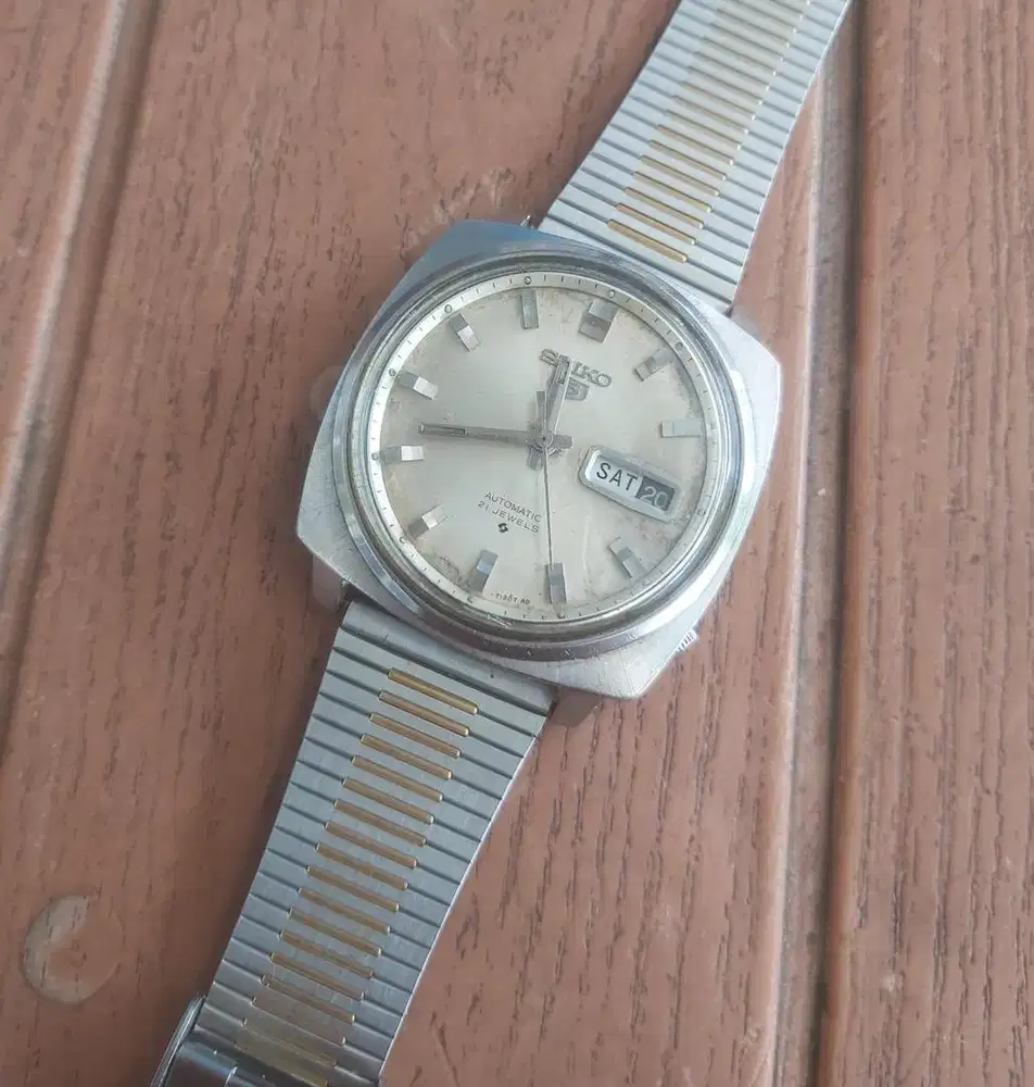 Seiko 5 vintage Automatic. Mesin 6119B.