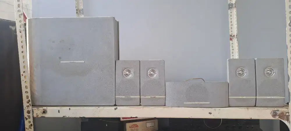 Speaker philip lengkap ,woofer,center,2ki,2kn speaker
