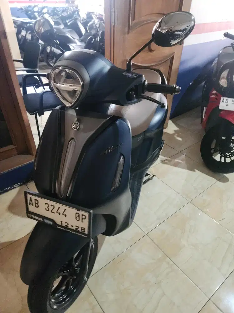 Grand filano 125 doff biru 2023 barkode ada Gbm
