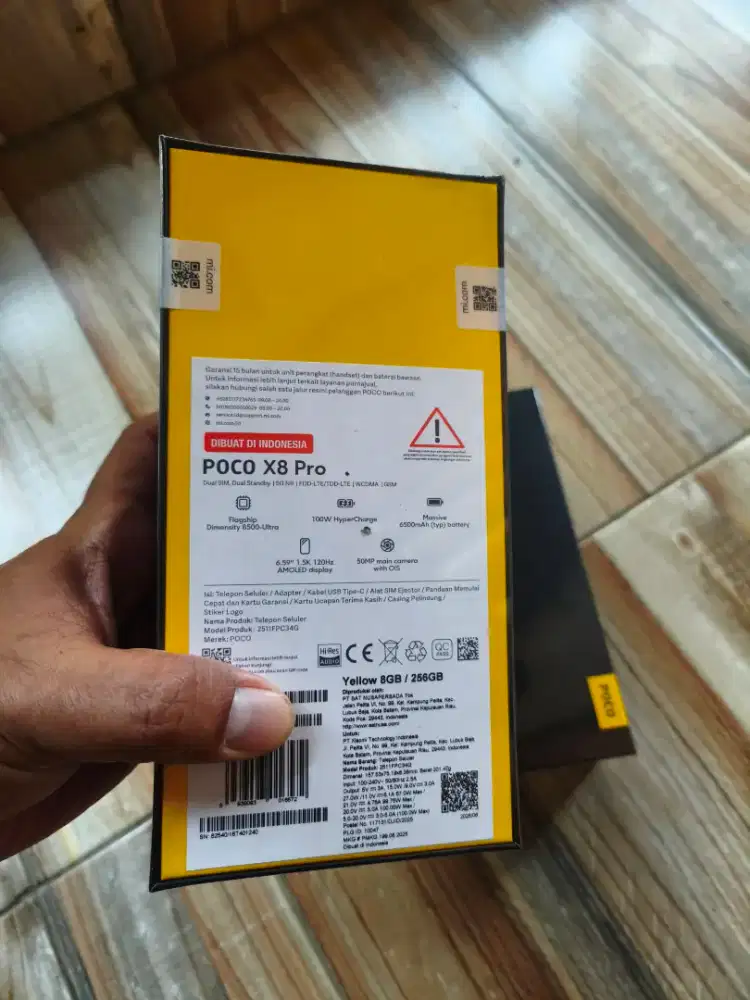 Poco x8 pro baru dan segel