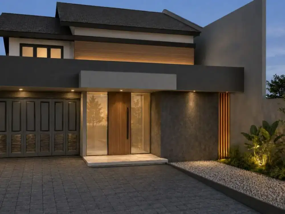 Rumah Modern Minimalis Siap Huni di Sayap Pasteur