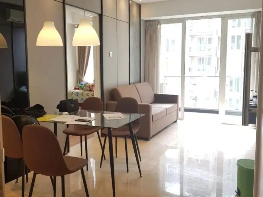 Apartemen 2 BR Furnish Siap Huni di Landmark Residence