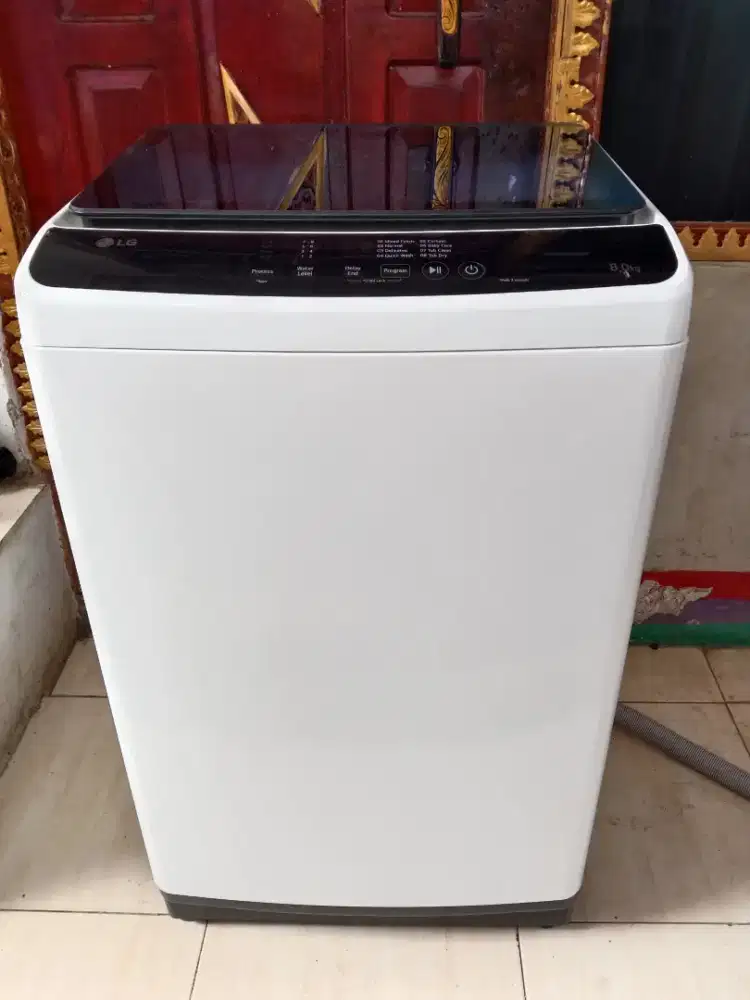 jual mesin cuci 1 tabung Lg 8kg digital/otomatis siap pakai