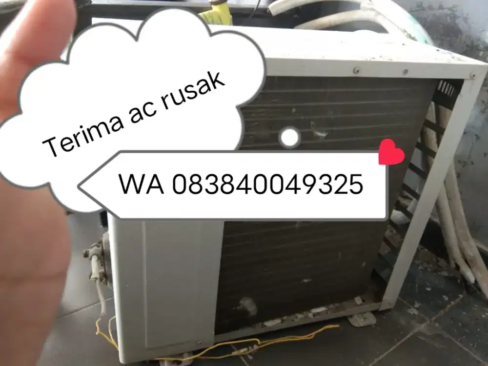 Terima ac bekas atau rusak