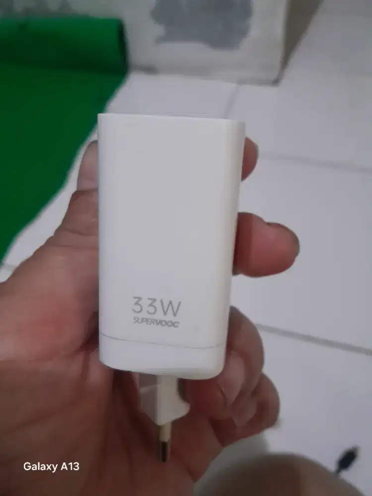Kepala charger oppo 33wat original super vooc fast charging