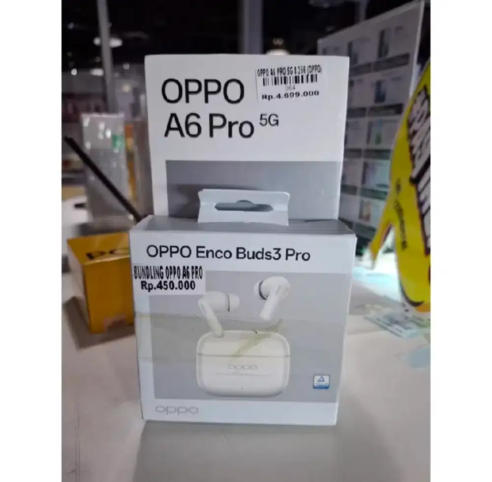 Dijual hp Oppo A6t pro 5G 8/256 kondisi Baru masih segel