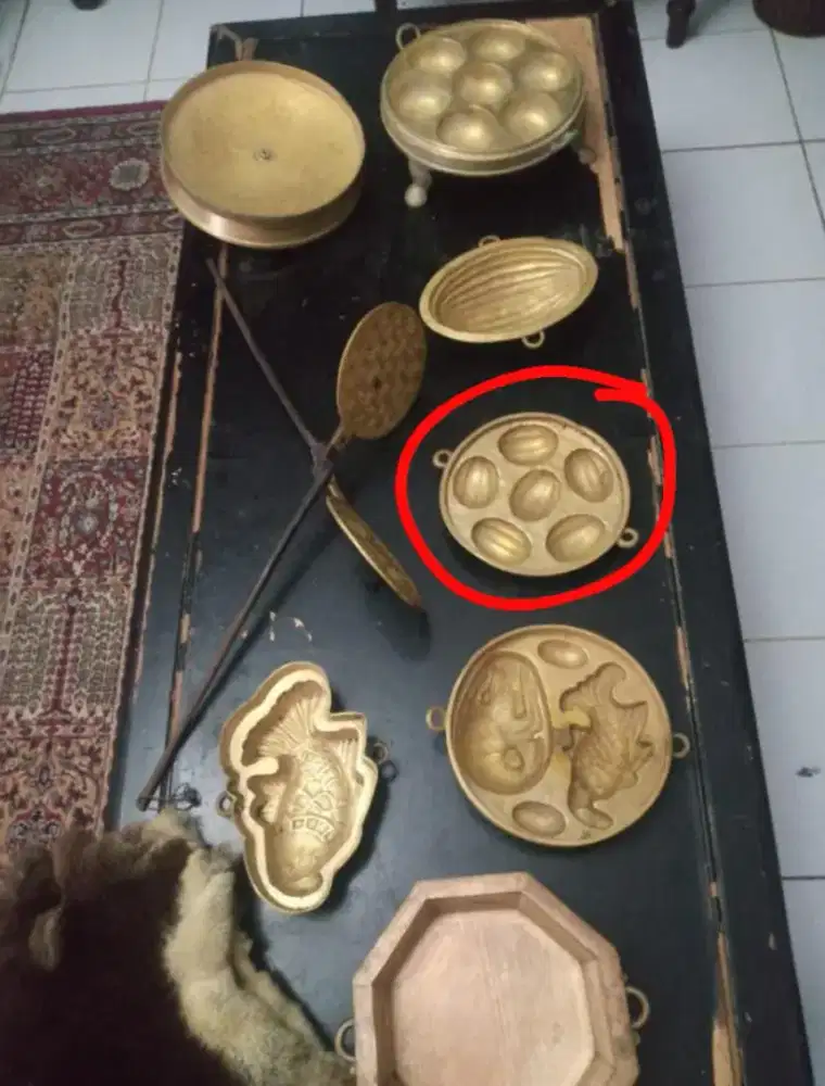 Cetakan Kue Kuningan..antique