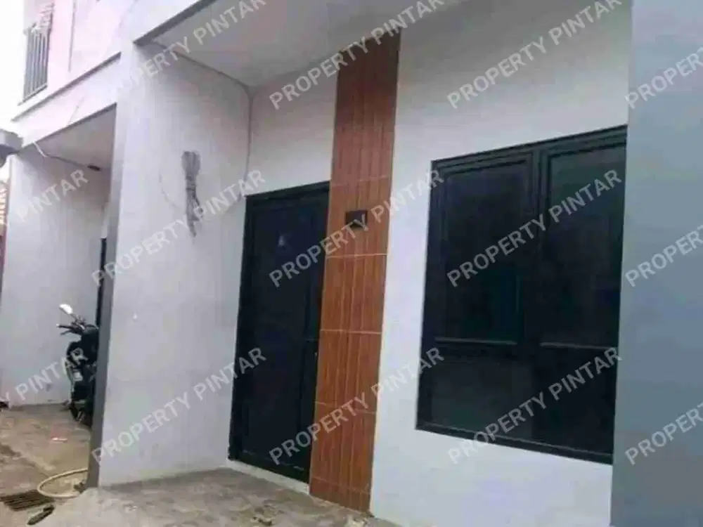 DI JUAL RUMAH SEDANG TARAP BANGUN SISA 1 UNIT LAGI 2 LANTAI AKSES MOTOR DI CONDET BATU AMPAR JAKTIM KE JLN ANGKOT HANYA 50 METER .