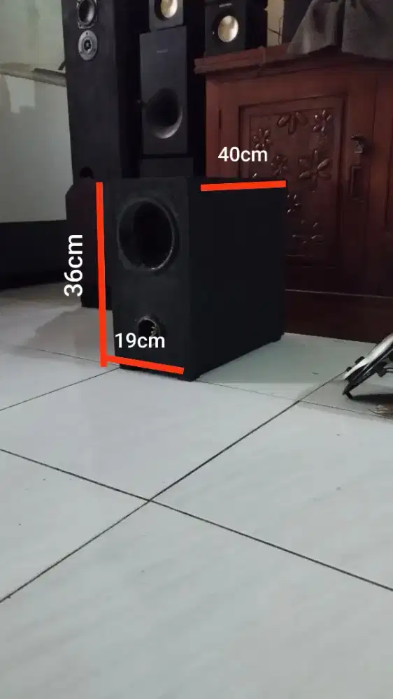 Subwoofer 5.25inch pasif