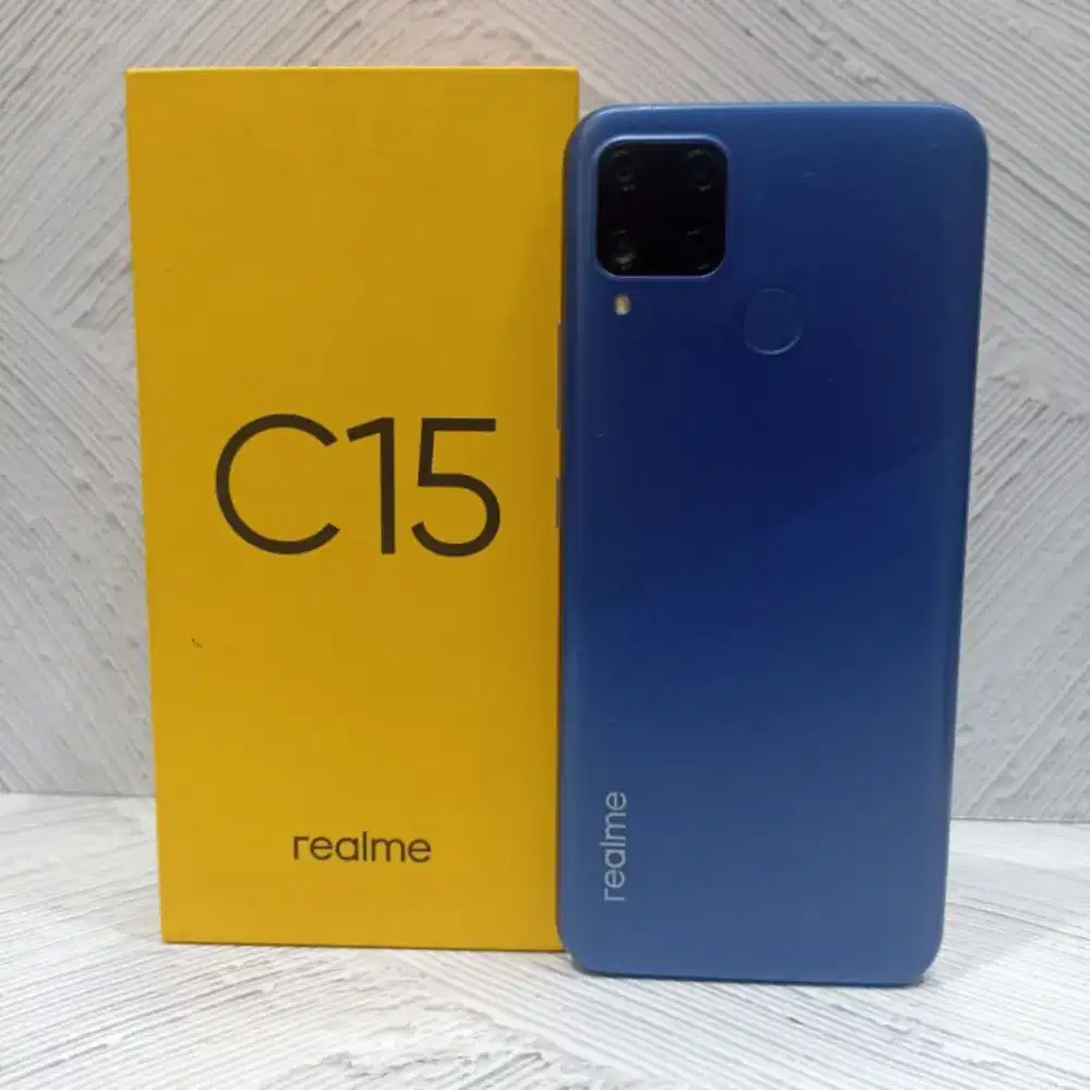 Realme C15 Ram 4/64 Bs TT/Bt