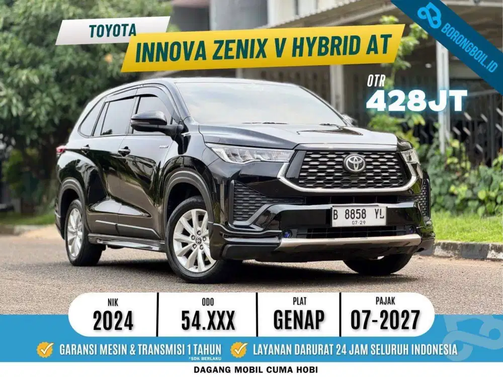 Toyota Innova Zenix V Hybrid Modellista AT Hitam Metalik 2024