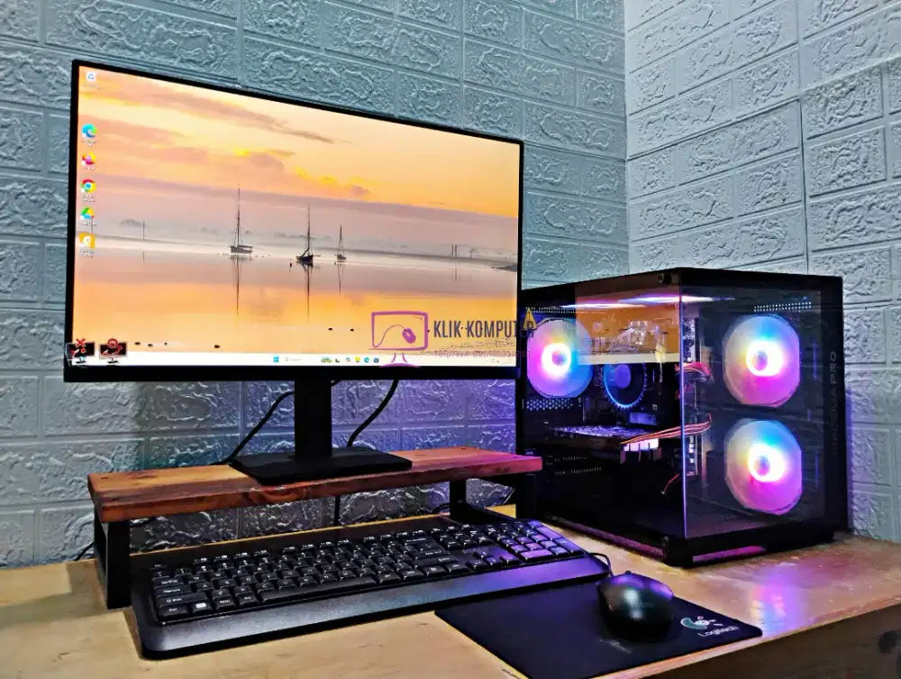 Paket PC Gaming Live Streaming Editing Hemat