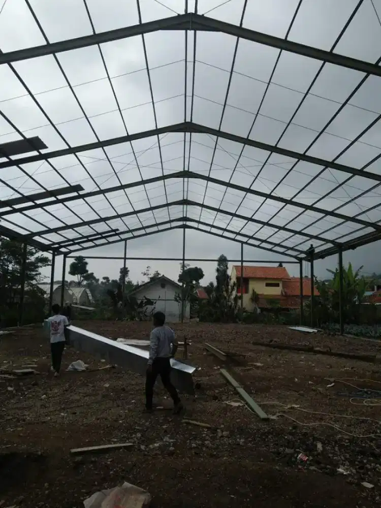 konstruksi baja wf dan baja ringan garut