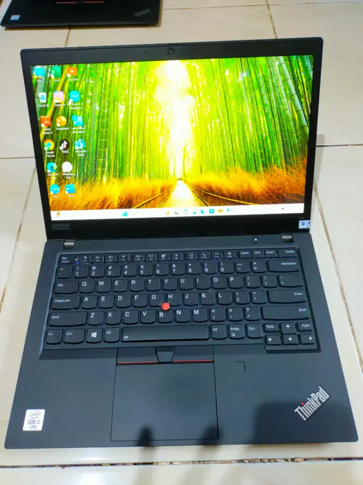 Dijual laptop Lenovo Thinkpad T14 gen 1 Intel i5 gen 10 ram 16GB 256GB