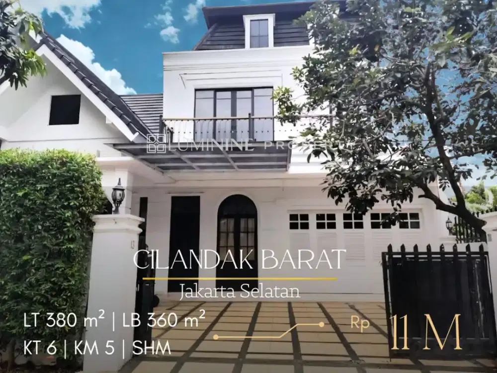 dijual rumah mewah classic modern di cilandak jarta selatan