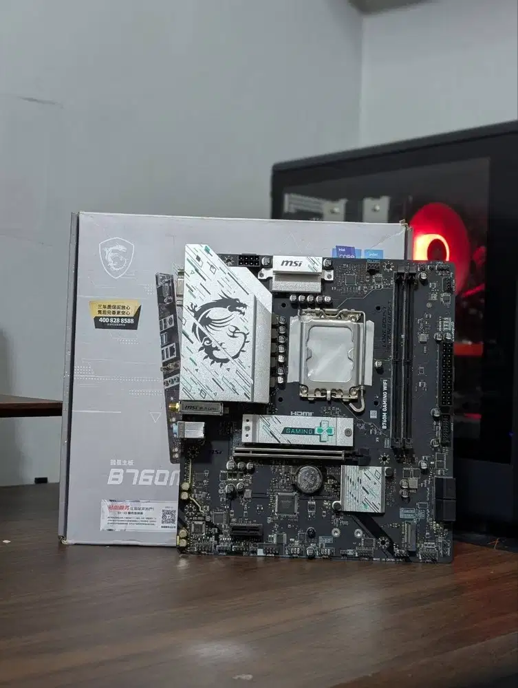 Intel Core I5 14400F + MSI B760M Gaming Wifi