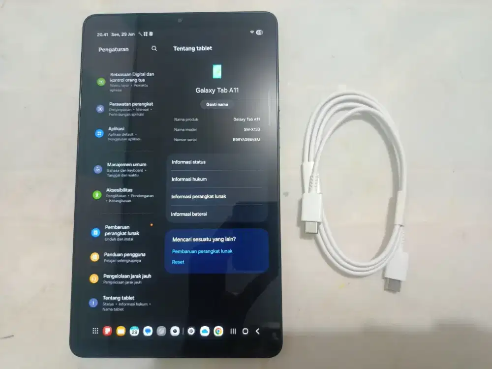 Samsung Tab A11 Wifi Second Original