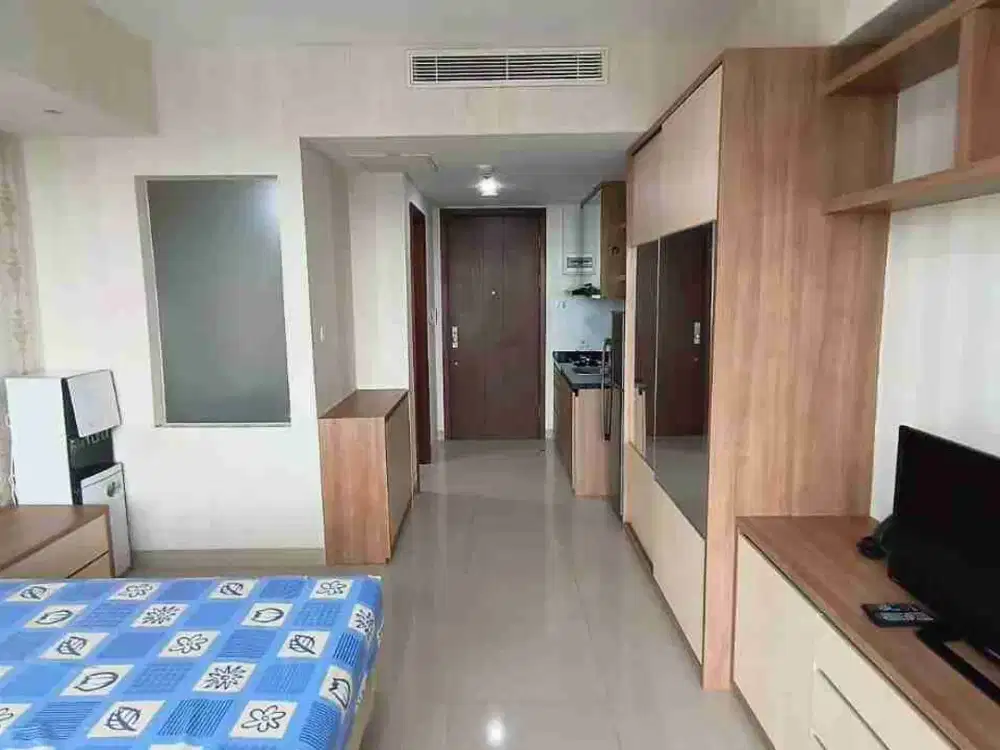 Disewakan U Residence Tower 2 Full Furnished View Kolam Renang dan Dekat Kampus Uph