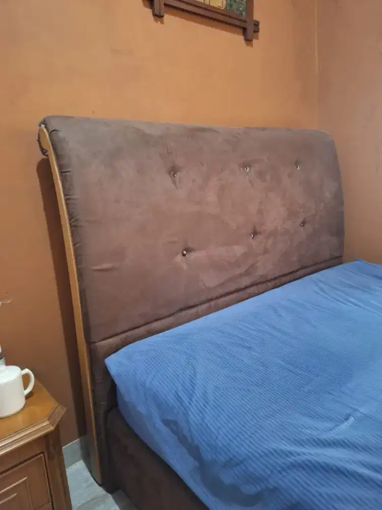 Sandaran Ranjang Premium DREAMLINE Original-Ukuran 160 (Queen Size)