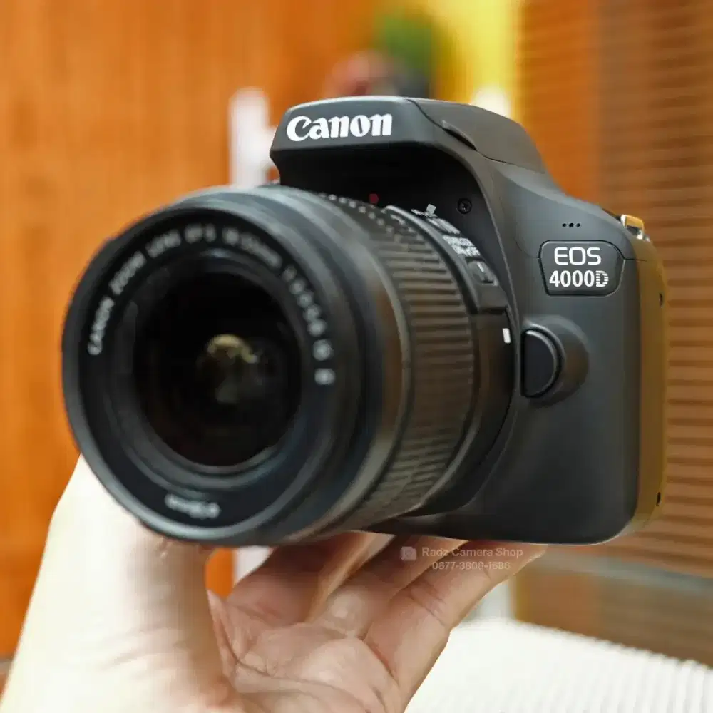 Canon 4000D Kit 18-55 IS II Fungsi Normal Siap Pakai