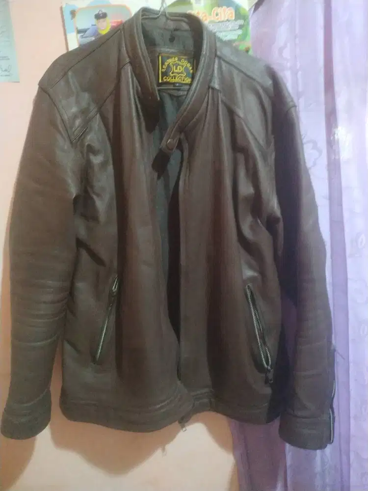 Jaket kulit asli 100% domba Garut ,,,size L