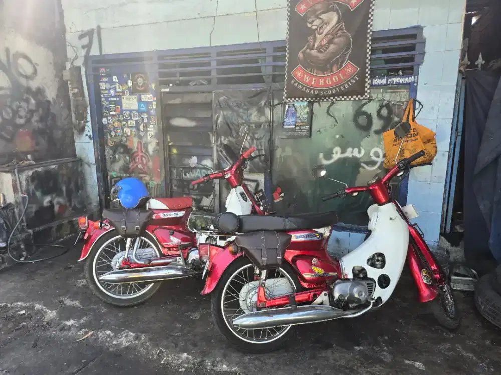 Honda C70 (1981) Restorasi