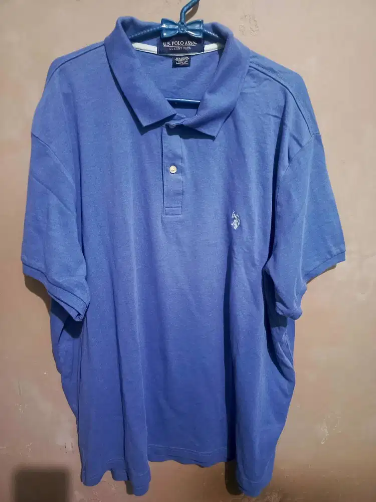 Polo Shirt Tag US POLO ASSN Original Like New Import Ukuran BigSize
