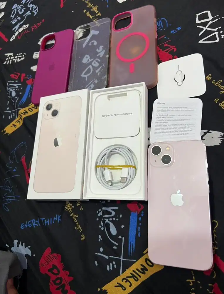 IPHONE 13 128gb resmi bh 81% Full ori