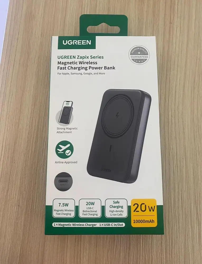 powerbank ugreen magsafe black