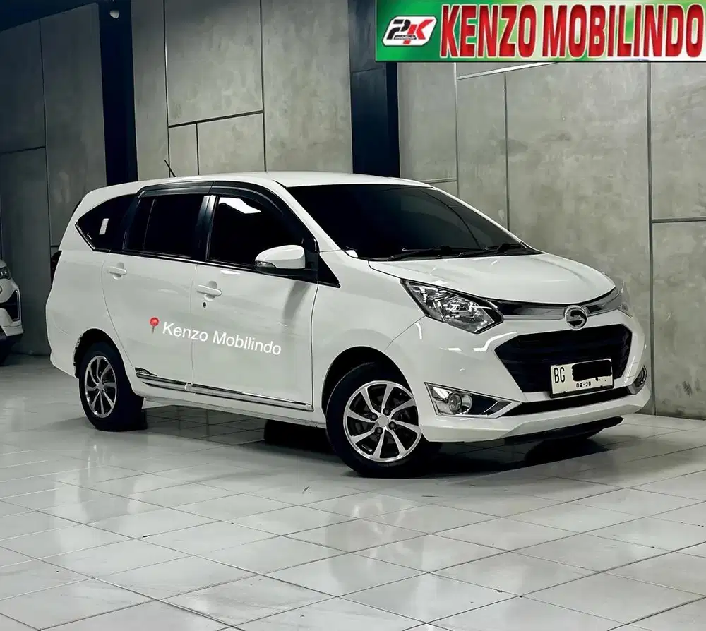 Sigra 1,2 R Deluxe MT 2018/2019 putih,tgn 1 km rendah istimewah dp 16